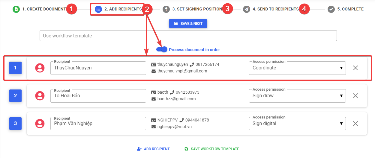 Assigning a coordinator at the Start position of the workflow