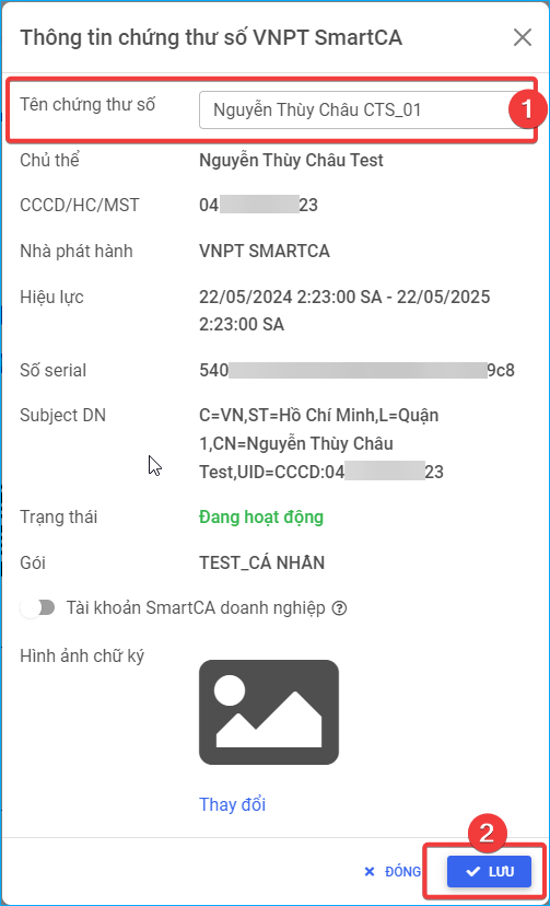 Update CERT Name