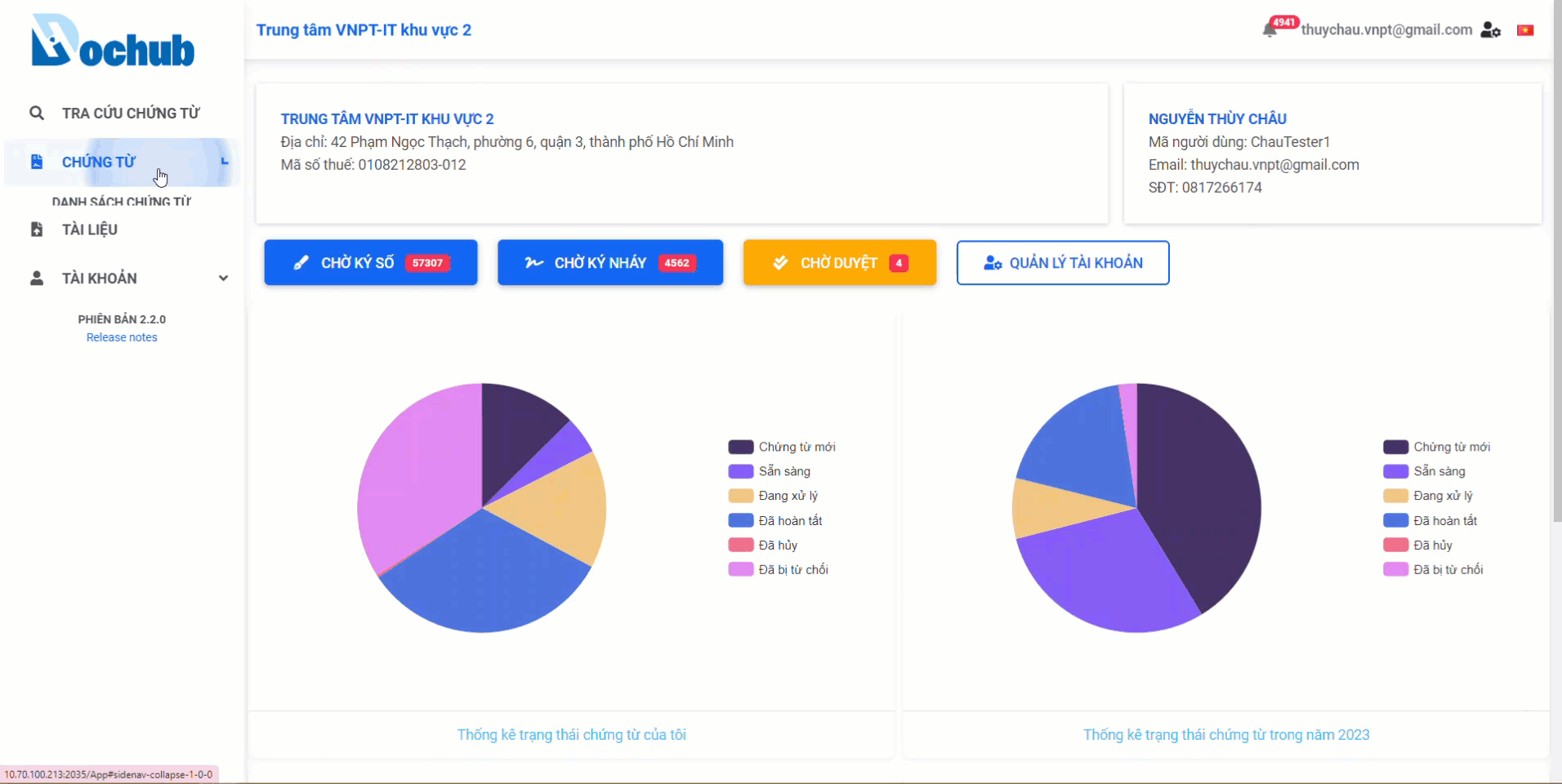 Share multiple documents